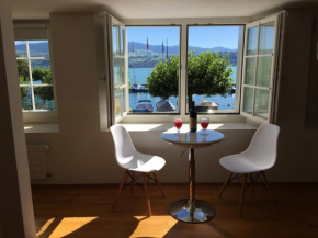 Gemütliche Ferienwohnung Zürichsee, Seeblick, am Hafen Stäfa